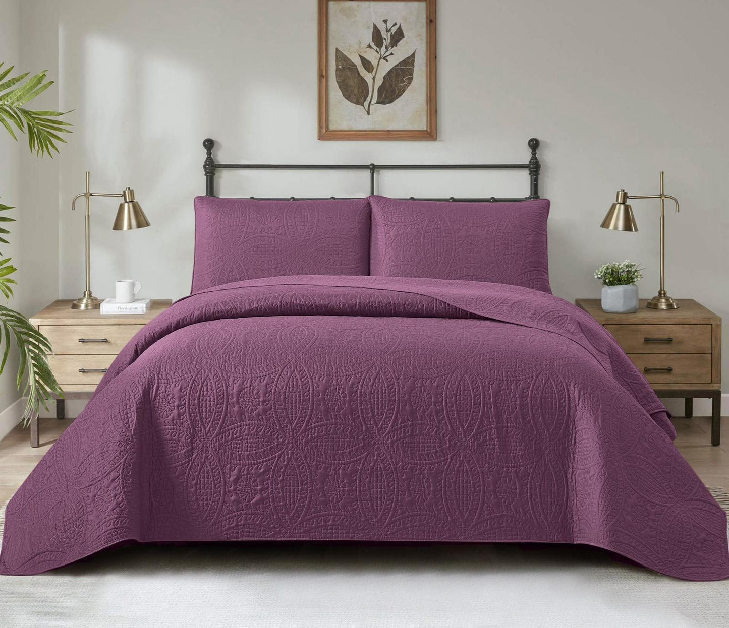 Pamučni prekrivač set 3/1 – 220x240 cm + 2 jastučnice 50x70 cm