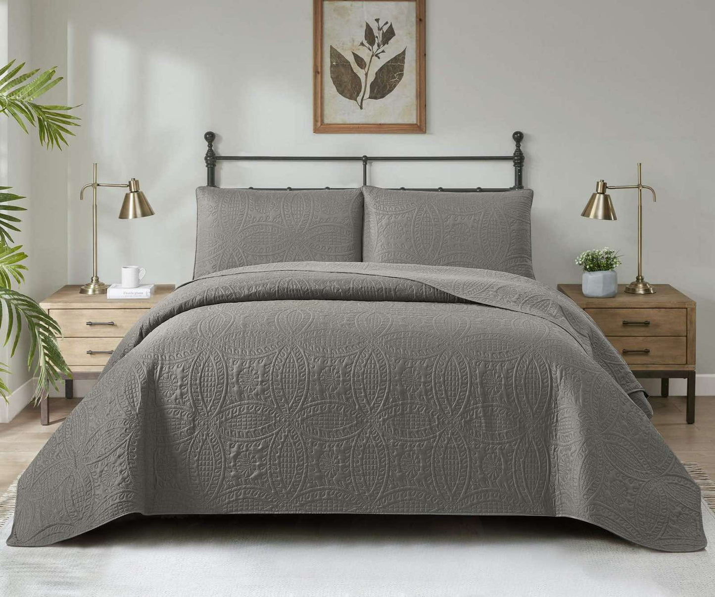 Pamučni prekrivač set 3/1 – 220x240 cm + 2 jastučnice 50x70 cm