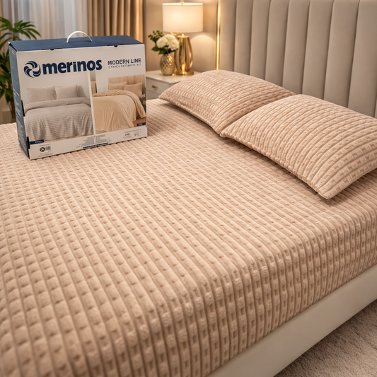 Set 3/1 plišane posteljine  – Deka 220×240 cm + 2 jastučnice 50×70 cm