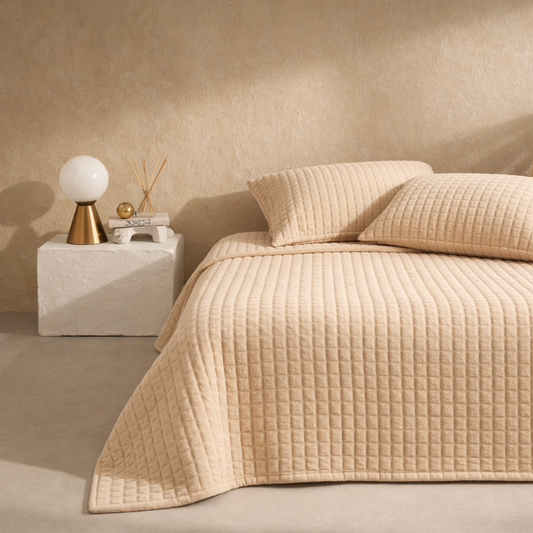 Set 3/1 plišane posteljine  – Deka 220×240 cm + 2 jastučnice 50×70 cm