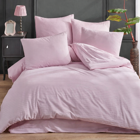 Deluxe saten pamuk posteljina set 4/1 uključuje: plahtu 240x240cm, navlaku 220x200cm i dvije jastučnice 50x70cm