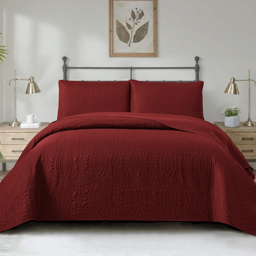 Pamučni prekrivač set 3/1 – 220x240 cm + 2 jastučnice 50x70 cm