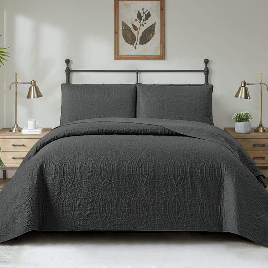 Pamučni prekrivač set 3/1 – 220x240 cm + 2 jastučnice 50x70 cm