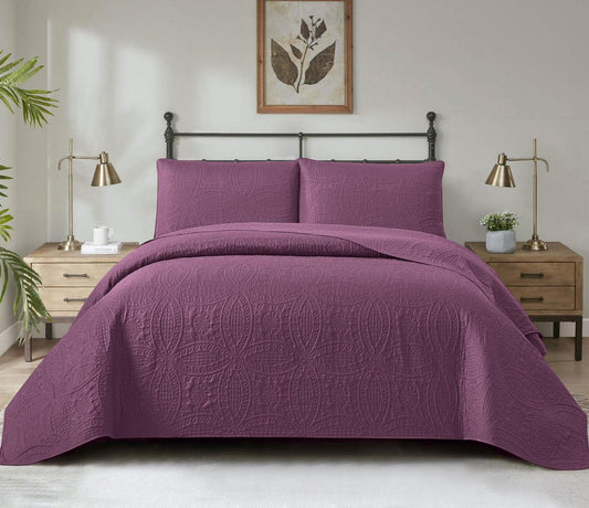 Pamučni prekrivač set 3/1 – 220x240 cm + 2 jastučnice 50x70 cm